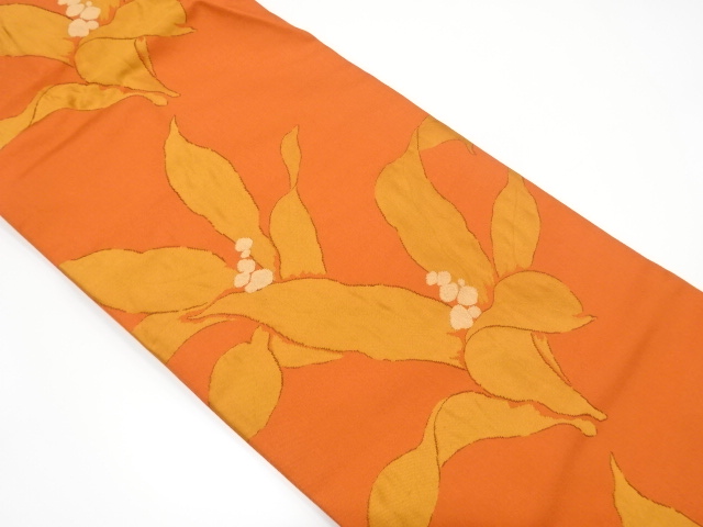 JAPANESE NAGOYA OBI / WOVEN FLOWER